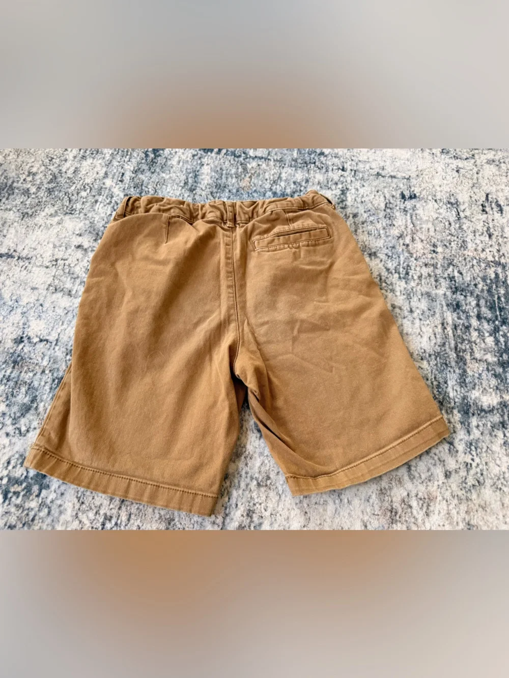Old Navy Boys Tan Chino Shorts - Size 10